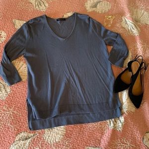 Dusty blue Banana Republic sweater